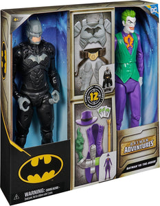 DC 12" Batman vs. The Joker Action Figure Pack
