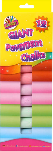 Artbox 12 Giant Pavement Chalks