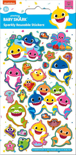BABY SHARK FOIL STICKERS