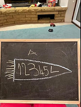 Wooden Blackboard Set