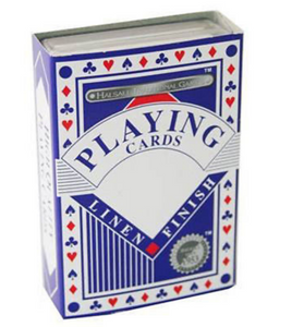 PACK OF LINEN FINISH TRADITIONAL PLAYING CARDS