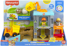 FISHER-PRICE LITTLE PEOPLE LOAD UP N LEARN CONSTRUCTION SITE