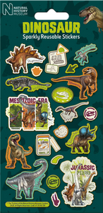 NATURAL HISTORY MUSEUM DINOSAURS STICKERS