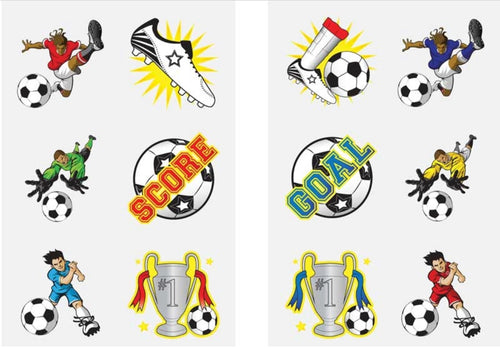 FUN TATTOOS - MINI FOOTBALL TATTOOS