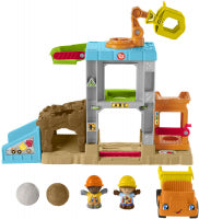 FISHER-PRICE LITTLE PEOPLE LOAD UP N LEARN CONSTRUCTION SITE