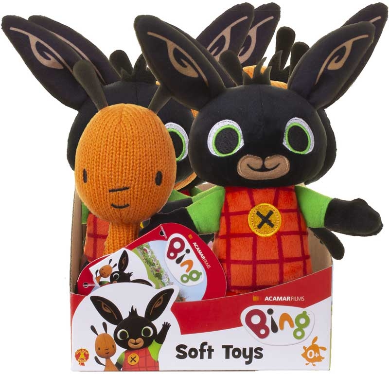 BING AND FLOP SOFT TOYS