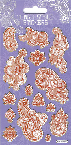 HENNA STYLE STICKERS SPARKLE STICKERS