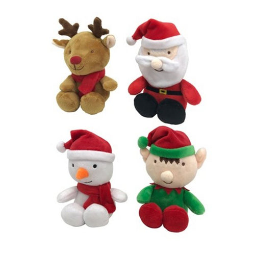 PLUSH CHRISTMAS CUDDLIES - 14cm