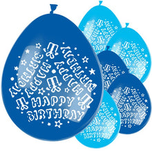 10PACK PARTY BALLOONS BLUE